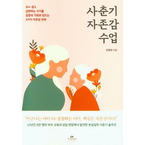 사춘기 자존감 수업:초4~중3 급변하는 시기를 성장의 기회로 만드는 3가지 자존감 전략