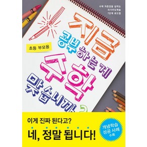 지금 공부하는 게 수학 맞습니까?(초등 부모용), 비아북