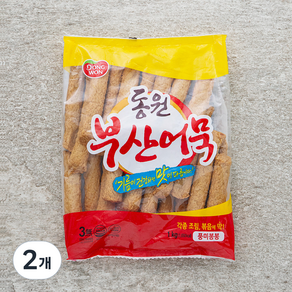 동원 부산 풍미봉봉 어묵, 1kg, 2개