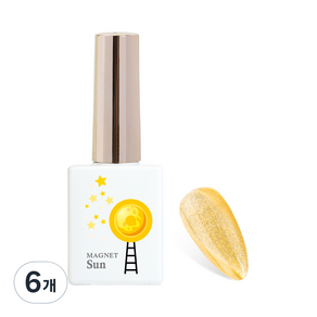 마그넷젤 밀키웨이 컬러젤 10ml, Sun, 6개