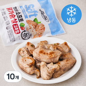 맛있닭 소프트 닭가슴살 고추맛 (냉동), 100g, 10개