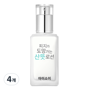 아이소이 피지가 도망가는 산뜻! 에센스 로션, 70ml, 4개