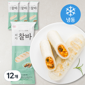 서울마님 피자 찰바 (냉동), 120g, 12개