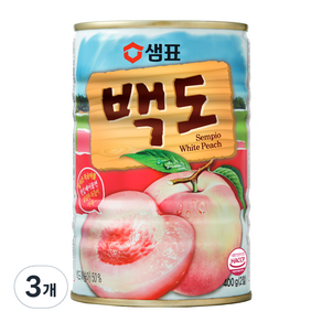 샘표 백도 통조림