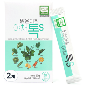 산마을 맑은아침 야채톡S 15p