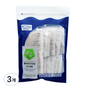 프레씨 멸치 다시마다시팩 15g*20팩, 300g, 3개