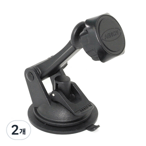 ARKON 마그네틱 차량용 유리 대쉬 핸드폰 자석 거치대 MAG179, 2개