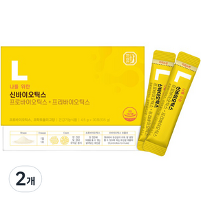 한삼인 나를 위한 신바이오틱스 30p + 쇼핑백, 135g, 2개