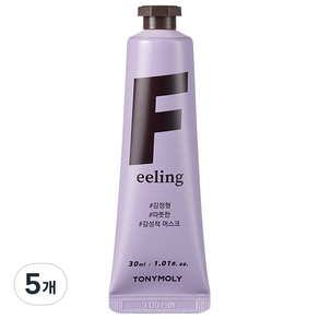 토니모리 MBTI 핸드크림 리치 F 플로럴 머스크, 30ml, 5개