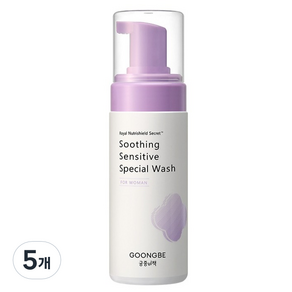 궁중비책 수딩 센서티브 스페셜 워시, 5개, 150ml