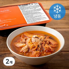 더반찬 참치김치찌개 (냉동), 550g, 2개