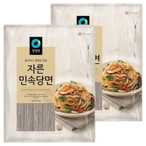 청정원 자른 민속당면, 1kg, 2개
