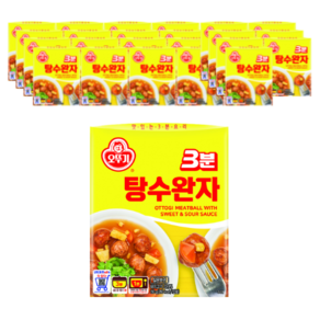 오뚜기 3분 탕수완자, 150g, 24개