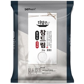 더담은 2024년산 햅쌀 경기미 참드림 쌀, 특등급, 3kg, 1개