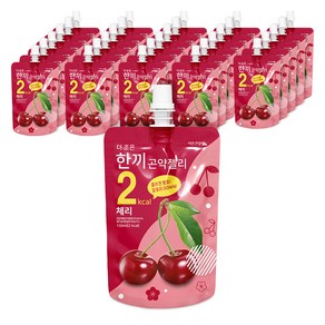 더존건강 더조은 한끼 곤약 젤리 체리, 150ml, 30개