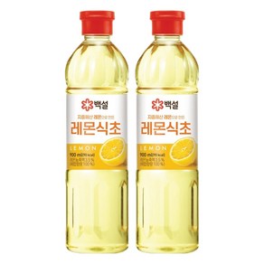 백설 지중해산 레몬식초, 900ml, 2개