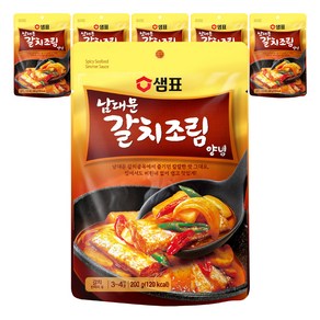 샘표 남대문 갈치조림 양념, 200g, 6개