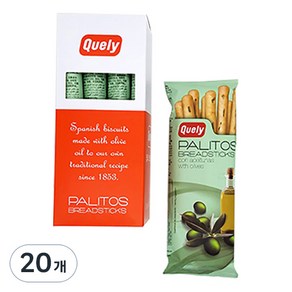 퀼리 올리브 브래드스틱, 50g, 20개