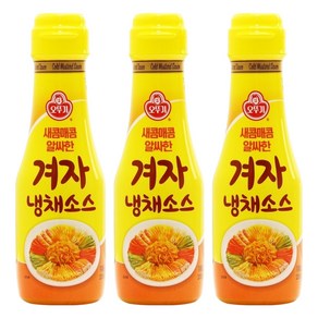 오뚜기 겨자냉채소스, 250g, 3개