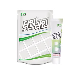 플루브엔트 타일라인 타일 줄눈 보수제 벽면+변기테두리겸용, 골드, 85g, 1개