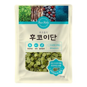 후코홀릭 강아지 수제간식, 후코이단, 120g, 2개