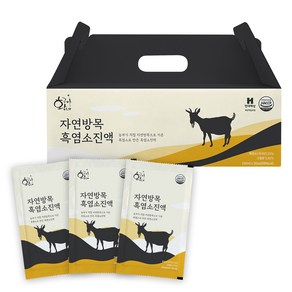 황금이네 자연방목 흑염소진액 30포, 100ml, 30개