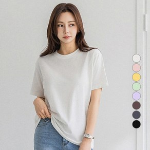 부루앤쥬디 여성용 G 소프트 모달반팔티 ORCTS502D