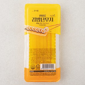 한아름 김밥 단무지, 400g, 1개