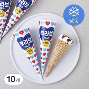 해태제과 부라보 바닐라 (냉동), 160ml, 1개입, 10개