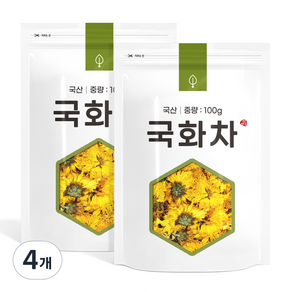 국산 건조 국화차, 100g, 1개입, 4개