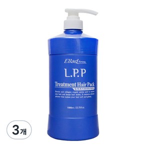 엘라드 오로라 LPP 트리트먼트 헤어팩, 1L, 3개