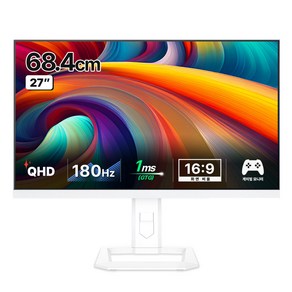 한성컴퓨터 QHD Fast IPS mini LED 리얼 180 게이밍 모니터