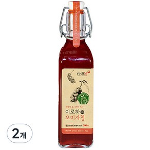 이로하 오미자청, 300ml, 2개