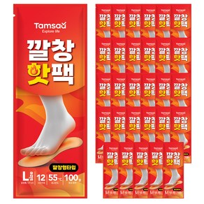 탐사 깔창 핫팩 L 사이즈 사용 가능 국내생산 100g 2입세트