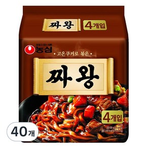 농심 짜왕 134g, 40개