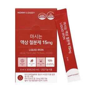 마미앤대디 마시는 액상 철분제 15mg, 240ml, 1개