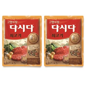 다시다 명품 골드 쇠고기, 100g, 2개