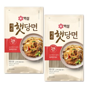 백설 햇당면, 300g, 2개