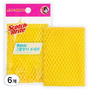 스카치브라이트 3M 베이직 그물망사 수세미