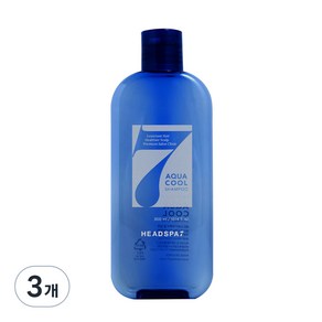 헤드스파7 아쿠아 쿨샴푸, 300ml, 3개