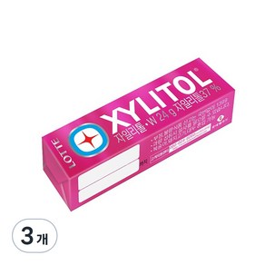 자일리톨 W, 24g, 3개