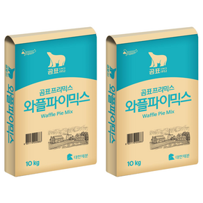 곰표 와플파이믹스, 10kg, 2개