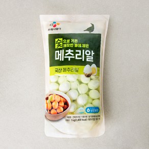 CJ프레시웨이 깐메추리알, 1kg, 1개