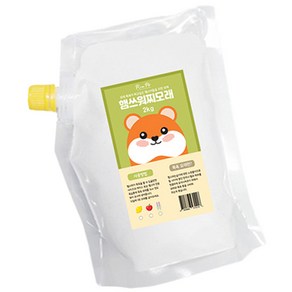 로라펫 햄쓰워찌 햄스터 모래 사과향, 1개, 2kg