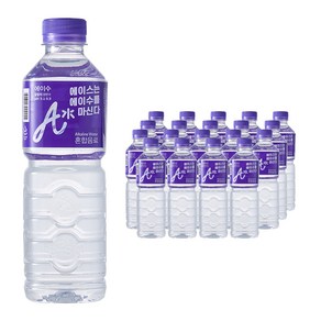 에이수 알칼리 암반수, 500ml, 20개