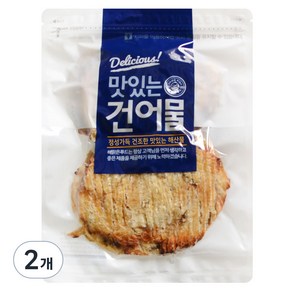 해맑은푸드 구운 순살 아귀포, 300g, 2개