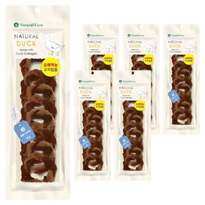 네츄럴코어 강아지 육포, 오리, 80g, 6개