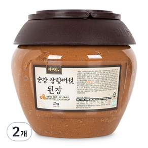 THE해담 순창 상황버섯 된장, 2kg, 2개