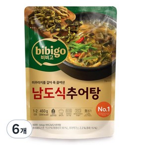 비비고 남도식 추어탕, 460g, 6개