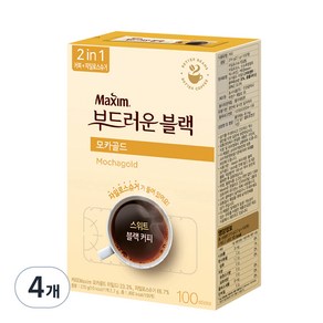 맥심 모카골드 부드러운 블랙 커피믹스